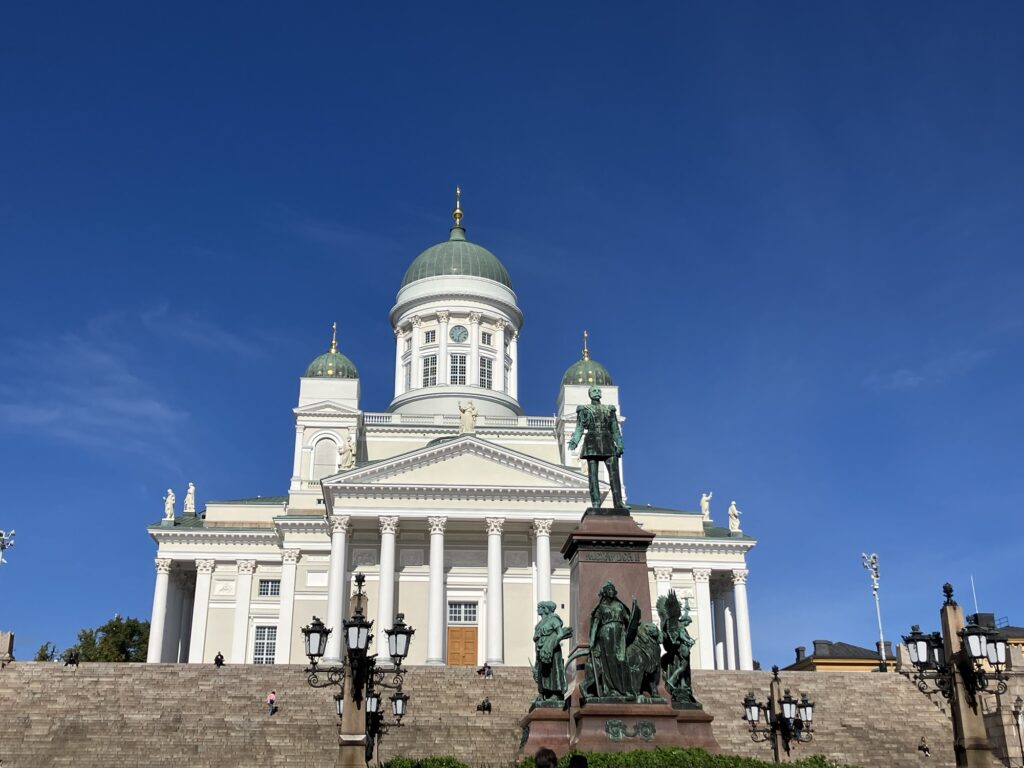 フィンランド一人旅の観光風景